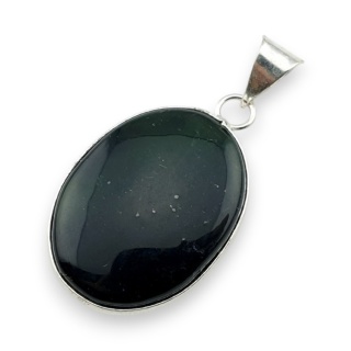 Nefryt zawieszka 30x23 mm nr 33