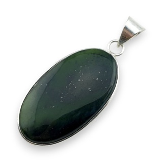 Nefryt zawieszka 36x21 mm nr 6