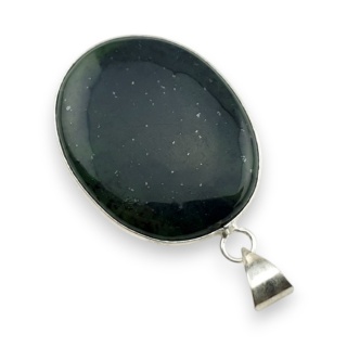 Nefryt zawieszka 36x29 mm nr 3