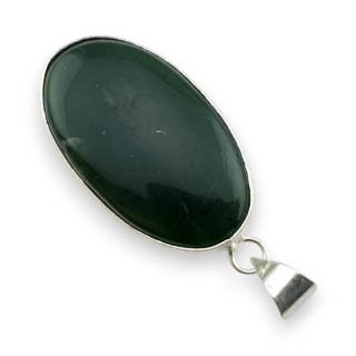 Nefryt zawieszka 38x22 mm nr 22