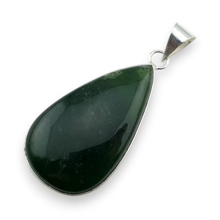 Nefryt zawieszka 40x24 mm nr 14