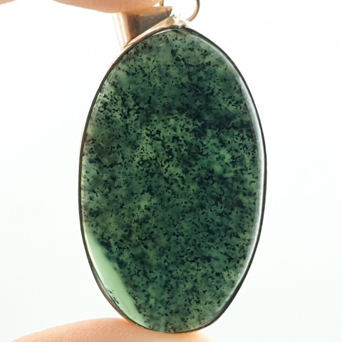 Nephrite pendant 41x25 mm no 8