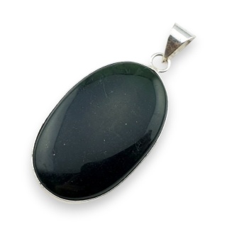 Nefryt zawieszka 41x26 mm nr 18