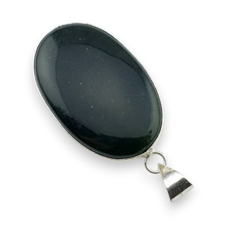 Nefryt zawieszka 41x26 mm nr 18