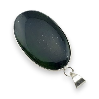 Nefryt zawieszka 42x26 mm nr 17