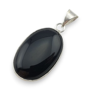 Onyks czarny zawieszka 31x21 mm nr 83