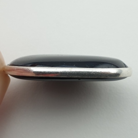 Onyks czarny zawieszka 33x24 mm nr 62