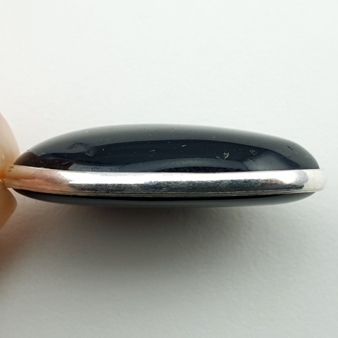 Onyks czarny zawieszka 34x21 mm nr 108