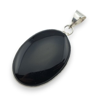 Onyks czarny zawieszka 34x24 mm nr 80