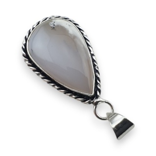 Agat dendrytowy zawieszka 28x17 mm nr 116