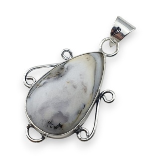 Agat dendrytowy zawieszka 29x18 mm nr 115