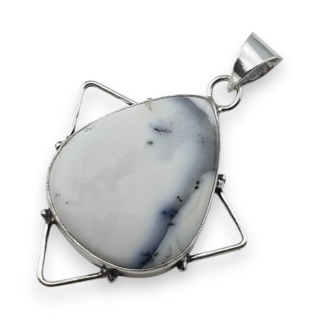 Agat dendrytowy zawieszka 31x25 mm nr 109