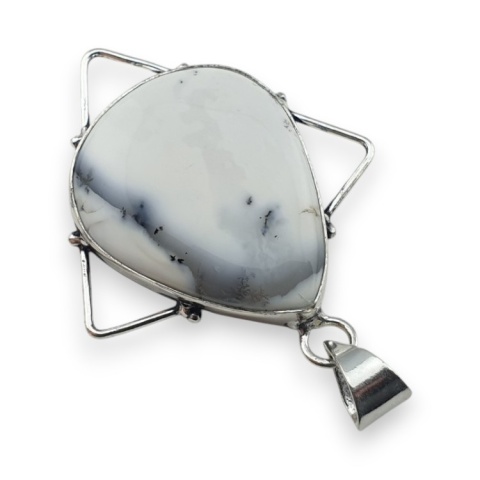 Agat dendrytowy zawieszka 31x25 mm nr 109