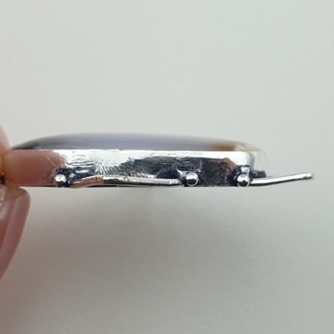 Dentritic agate pendant 32x18 mm no 103