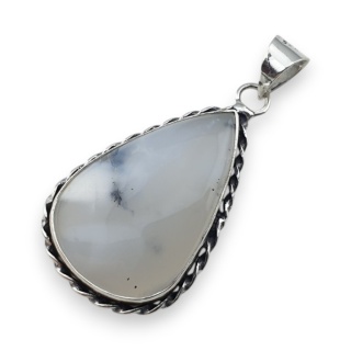 Agat dendrytowy zawieszka 34x22 mm nr 114