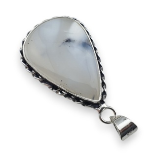 Agat dendrytowy zawieszka 34x22 mm nr 114