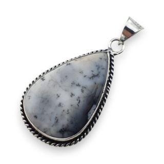 Agat dendrytowy zawieszka 35x23 mm nr 113