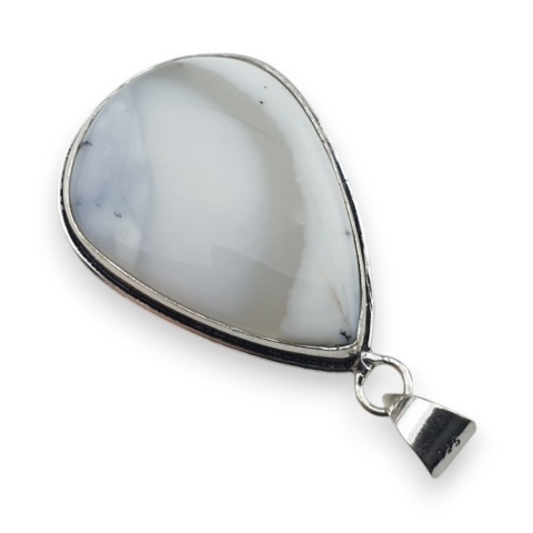 Agat dendrytowy zawieszka 36x27 mm nr 105