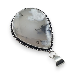 Agat dendrytowy zawieszka 36x27 mm nr 111