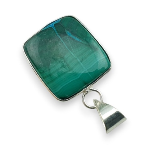 Malachit zawieszka 22x20 mm nr 223