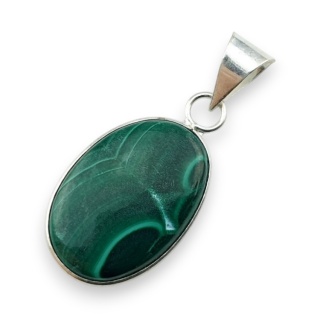Malachite pendant 23x17 mm no 233