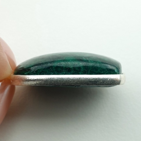 Malachit zawieszka 24x17 mm nr 221