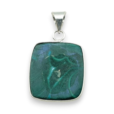 Malachit zawieszka 26x23 mm nr 160