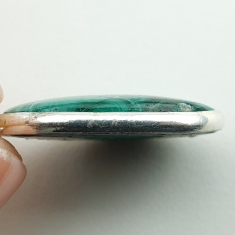 Malachite pendant 27x20 mm no 184