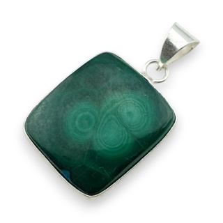 Malachite pendant 27x23 mm no 192