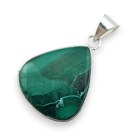 Malachite pendant 28x25 mm no 220