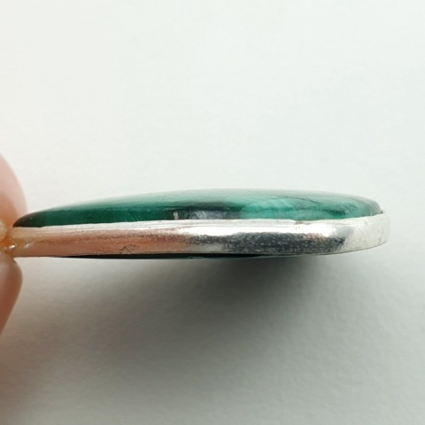 Malachite pendant 28x25 mm no 220