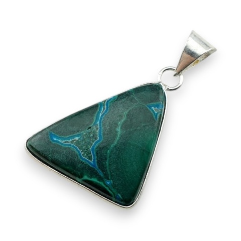 Malachite pendant 31x22 mm no 139