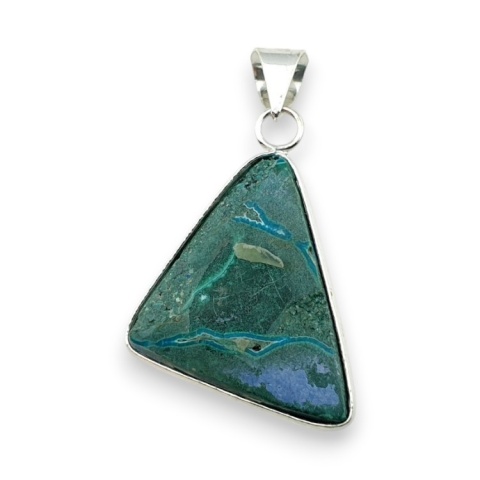 Malachite pendant 31x22 mm no 139