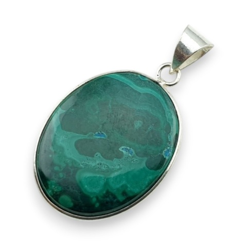 Malachit zawieszka 31x25 mm nr 170