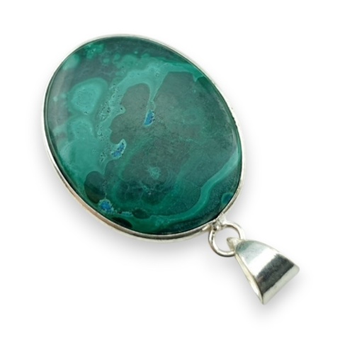 Malachit zawieszka 31x25 mm nr 170