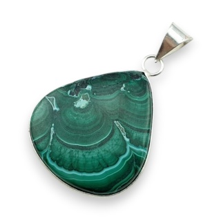 Malachit zawieszka 33x30 mm nr 174