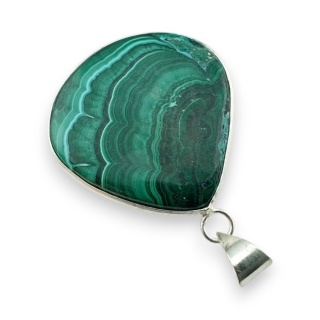 Malachit zawieszka 36x31 mm nr 146