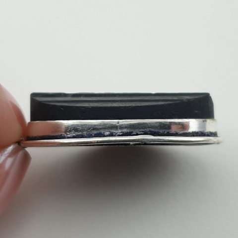 Czarny turmalin zawieszka 31x20 mm nr 476