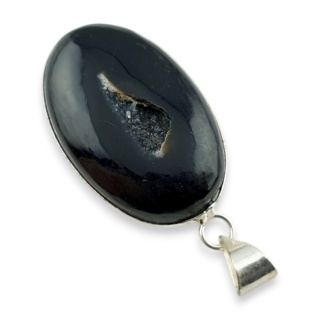 Agat druzy zawieszka 26x23 mm nr 35