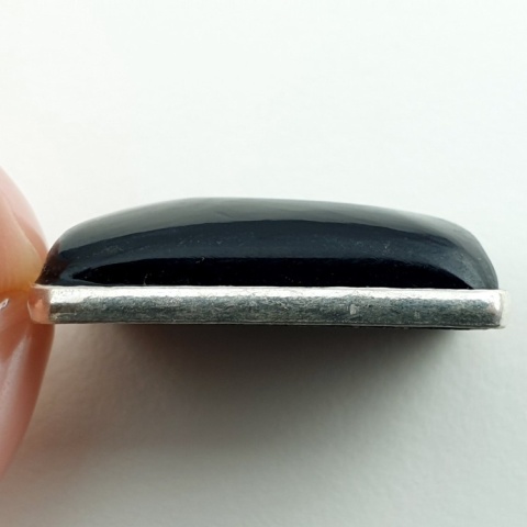 Druzy agate pendant 28x18 mm no 19