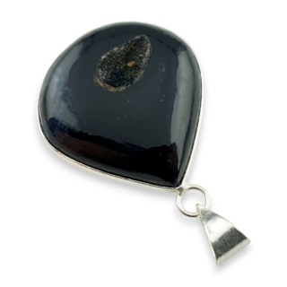 Agat druzy zawieszka 31x30 mm nr 34