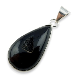 Agat druzy zawieszka 33x18 mm nr 18