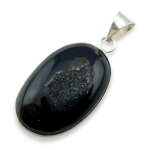 Agat druzy zawieszka 33x22 mm nr 9