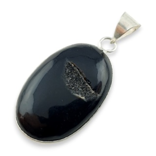 Agat druzy zawieszka 34x22 mm nr 24