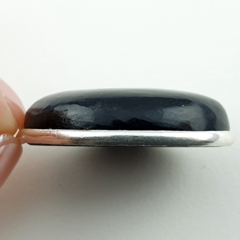 Agat druzy zawieszka 34x25 mm nr 48