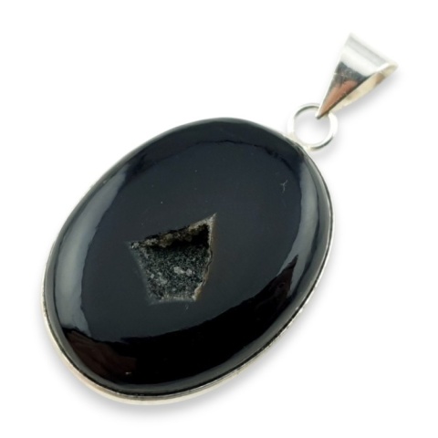 Agat druzy zawieszka 34x26 mm nr 29