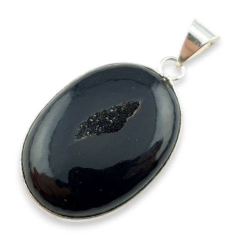 Agat druzy zawieszka 35x25 mm nr 47