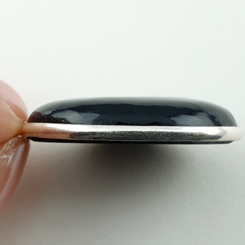 Agat druzy zawieszka 35x25 mm nr 47