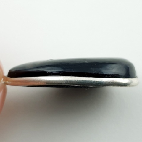 Agat druzy zawieszka 39x26 mm nr 33