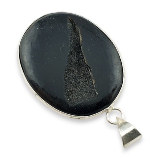 Agat druzy zawieszka 39x31 mm nr 12